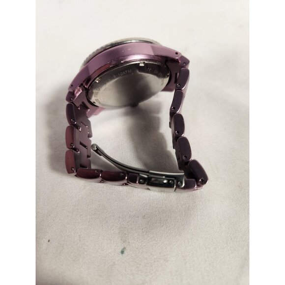 Fossil Stella Womens CH-2747 Chronograph LAVENDER Quartz 42mm Watch 5.3/4 main image 4